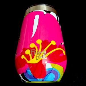 French Bull 12oz Wine Tumbler with Lid NWT